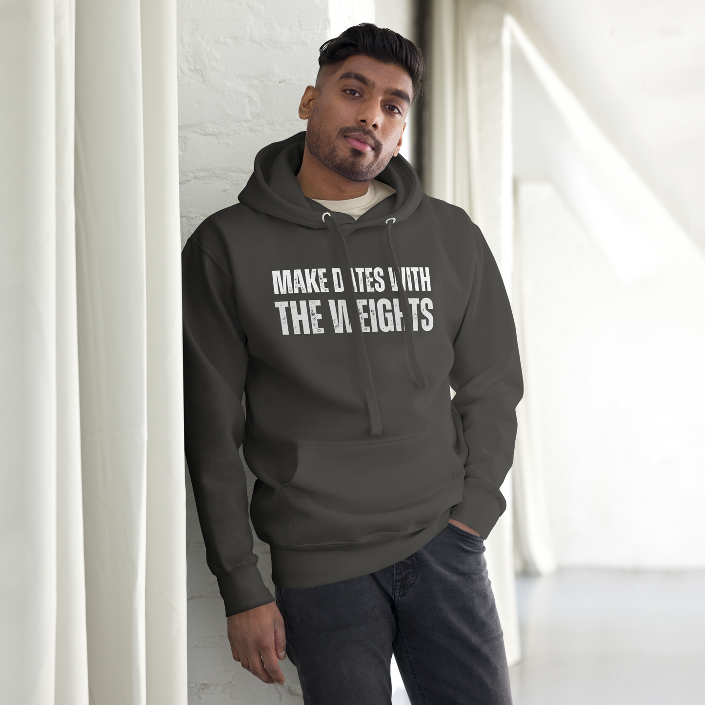 Make Dates With The Weights Hoodie